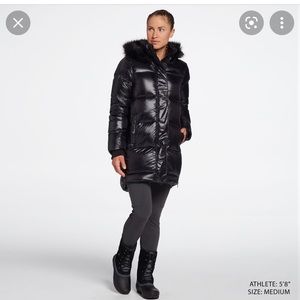 The North face Torreys down parka in black size M